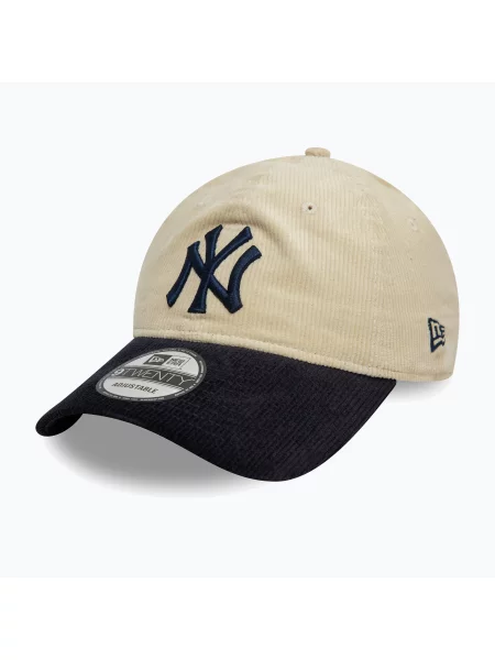 Kšiltovka New Era Block Cord New York Yankees light beige béžová