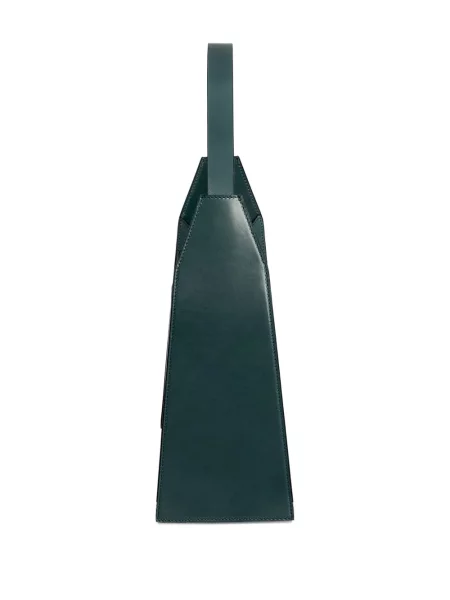 Geanta de piele Merryl Tielman din piele albastru