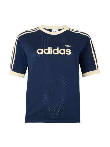 ADIDAS ORIGINALS Tricou Linear deschis / albastru închis bej