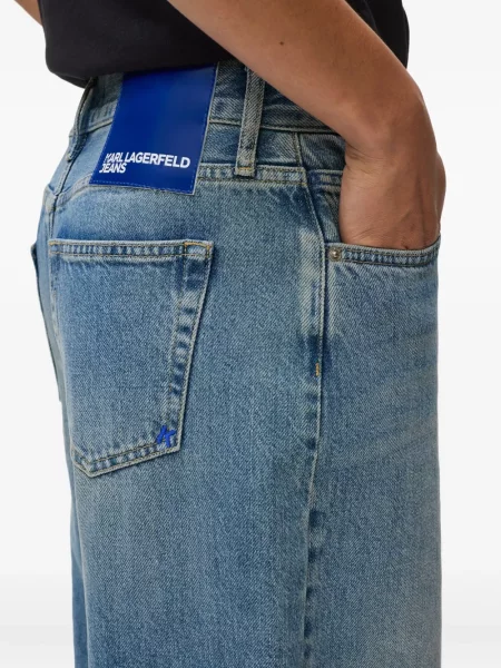 Blugi Karl Lagerfeld Jeans albastru