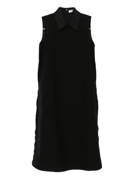 Gulerat rochie Jil Sander negru