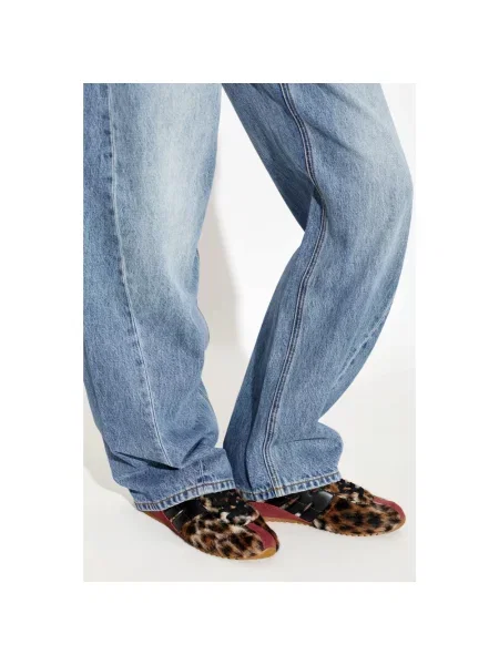 Sneakersy Marc Jacobs skórzane brązowe