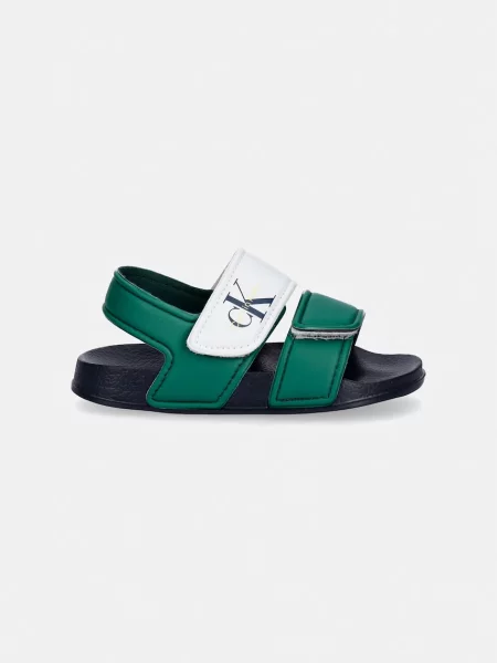 Calvin Klein Jeans sandale za djecu zelena