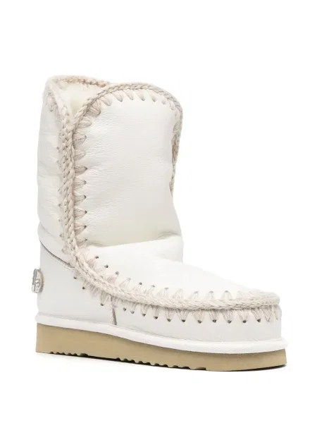 Botine Mou alb