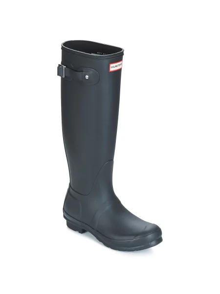 Škornji čez koleno Hunter črna