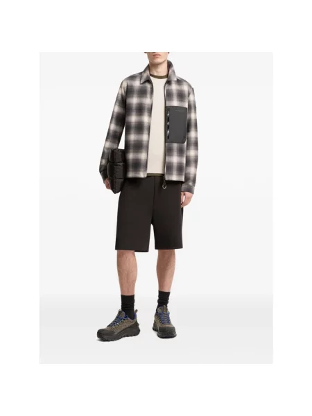 Kurtka koszulowa Moncler czarna