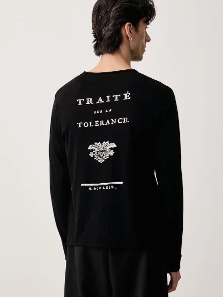 Zadig&Voltaire longsleeve MONASTIR czarna