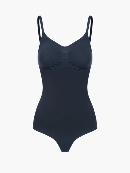 Cfab Alakformáló body Sculpting Shapewear mit String tengerészkék