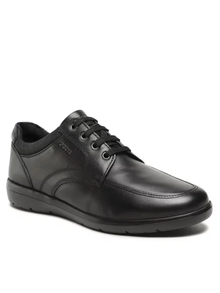 Κλειστά παπούτσια Geox U Leitan Black μαύρο