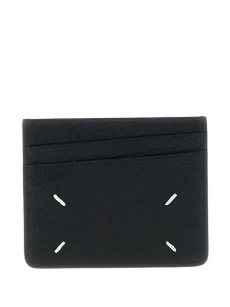 Portofel Maison Margiela din piele negru