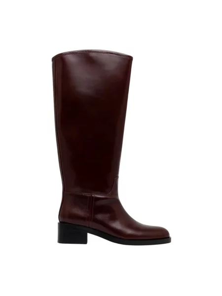 Kozaki Jeffrey Campbell skórzane brązowe