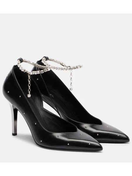 Pantofi cu toc Isabel Marant din piele negru