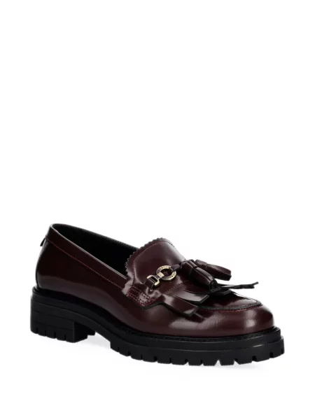 Pantofi loafer Barbour roșu