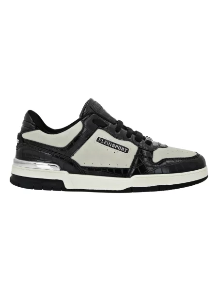 Plein Sport Sneakersy FAES Biały czarne