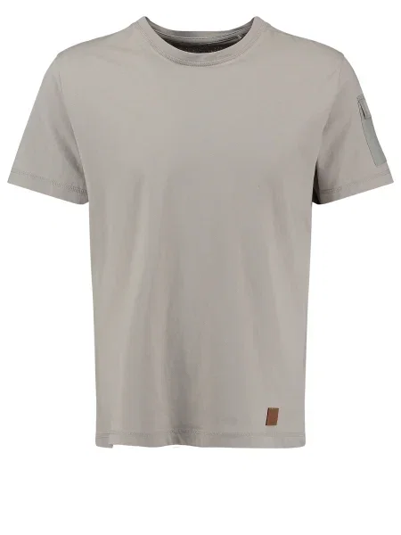 Key Largo Tričko Cover / offwhite šedá