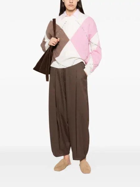 Pulover Liu Jo cu model argyle alb