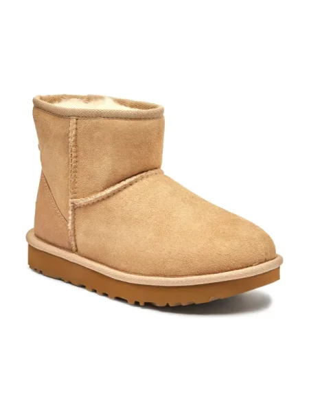 Bőr klasszikus félcipő Ugg bézs