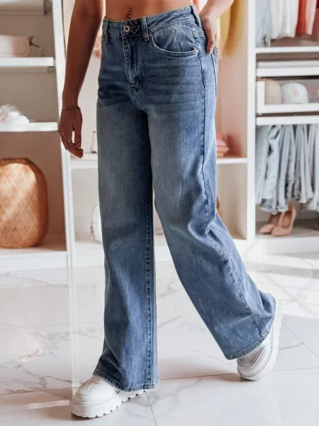 Spodnie jeansowe baggy BAGTRENDY Dstreet niebieskie