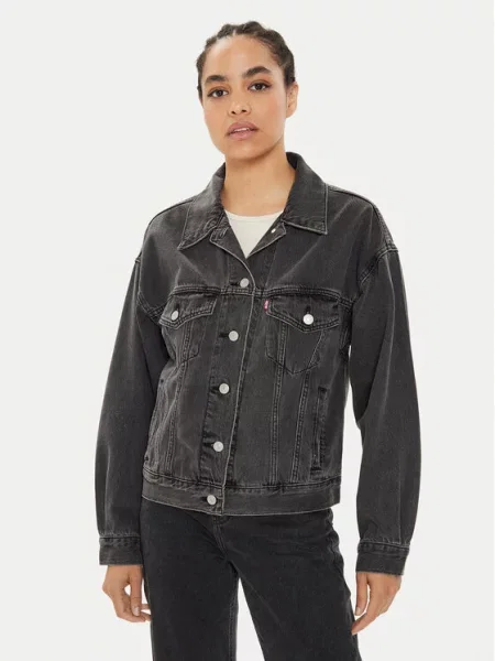 Levi's® Jeansová bunda černá