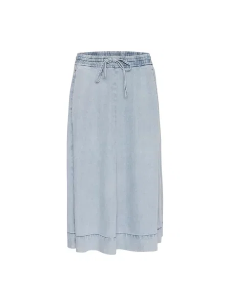 Gestuz Spódnica Jeansowa Gzfelina blau niebieska