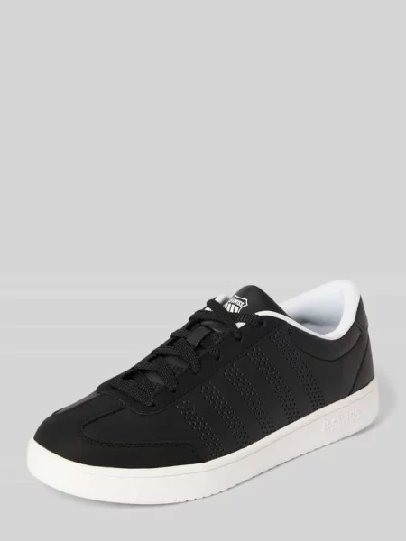 Sneakersy z nadruk z logo model COURT' K-swiss czarne