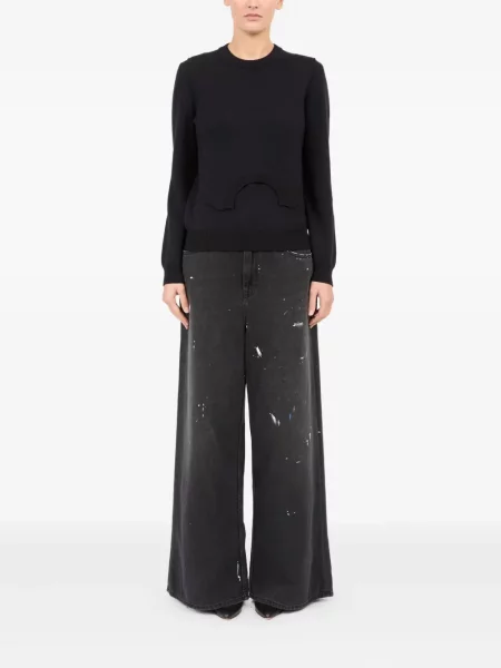 Pulover Mm6 Maison Margiela de lână negru
