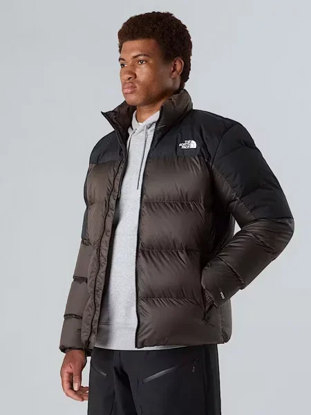 Пуховик The North Face коричневый