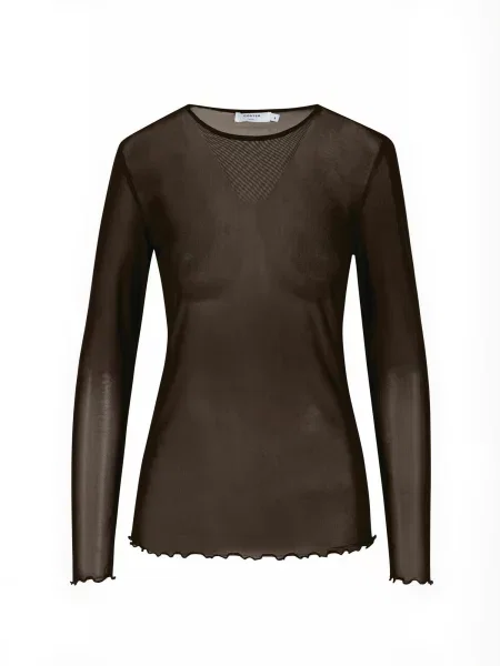 Coster Copenhagen Tricou Eve ciocolatiu