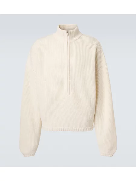 Pulover de lână Fear Of God de lână alb