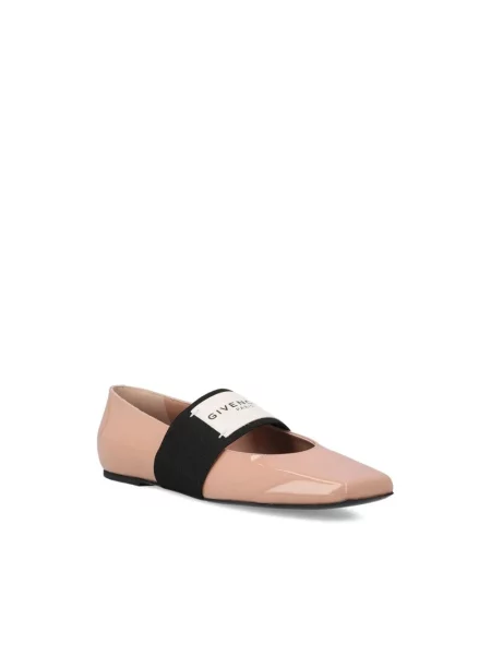 Balerinki Givenchy skórzane różowe