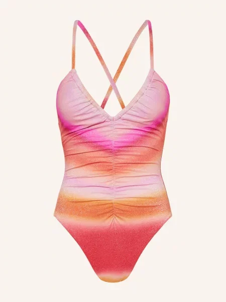 Seafolly Plavky Spectrum S Třpytivou Přízí růžová/ růžová/ oranžová růžové