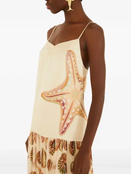Rochie maxi Farm Rio fără mâneci