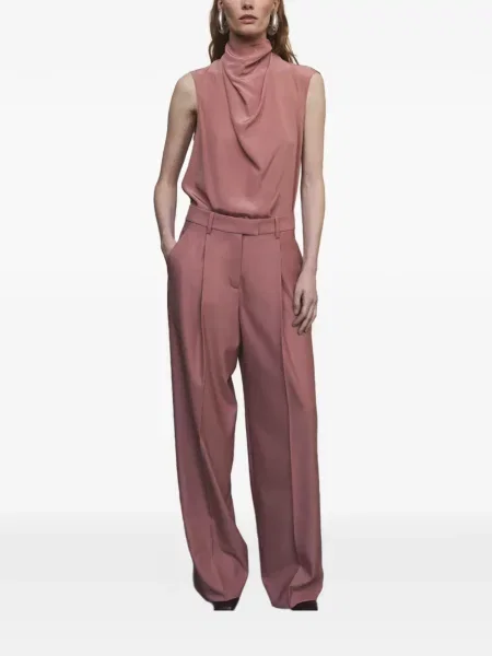 Pantaloni Another Tomorrow roz