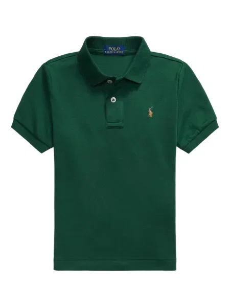 Koszulka polo dziecięca Polo Ralph Lauren zielona