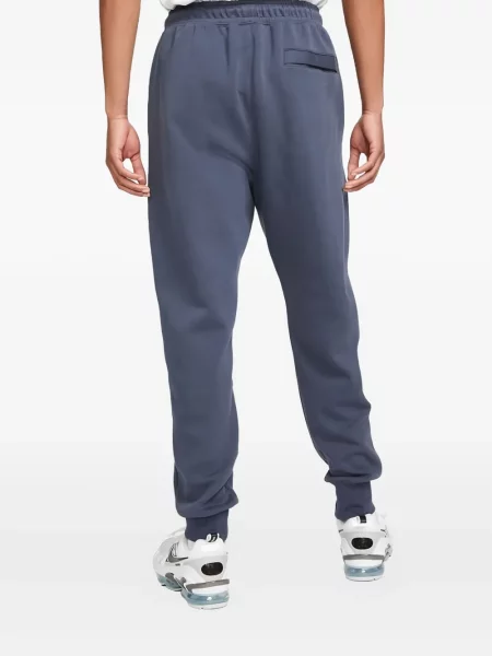Pantaloni Nike din fleece alergare cu broderie negru