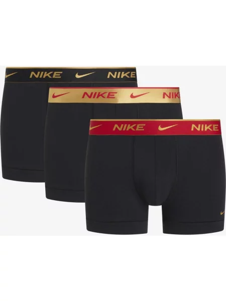 Bokserki Nike Trunk czerwone pomarańczowe 3 sztuki S czarne
