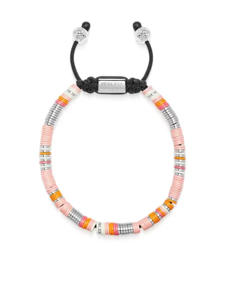 Brăţară Nialaya Jewelry cu mărgele portocaliu