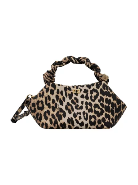 Torebka crossbody Ganni brązowa