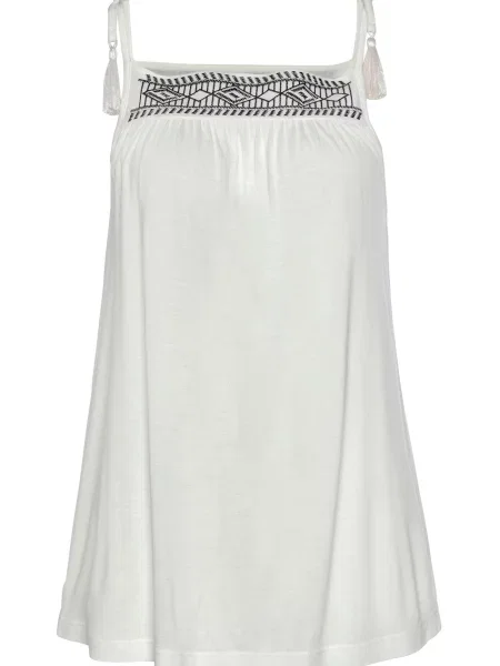 LASCANA Top negru alb