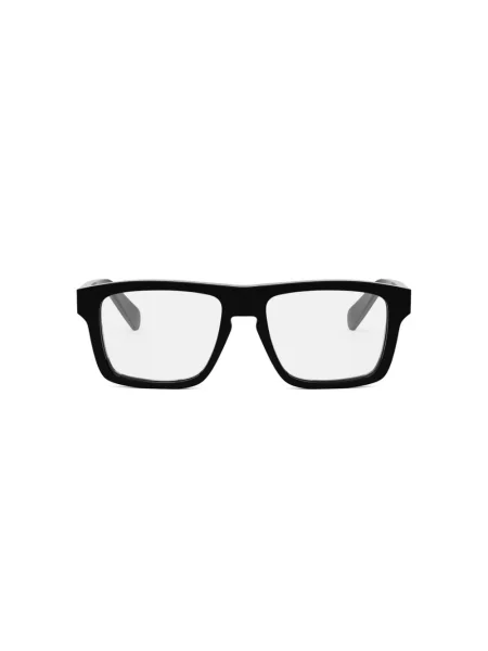Lniane okulary przeciwsłoneczne Céline czarne