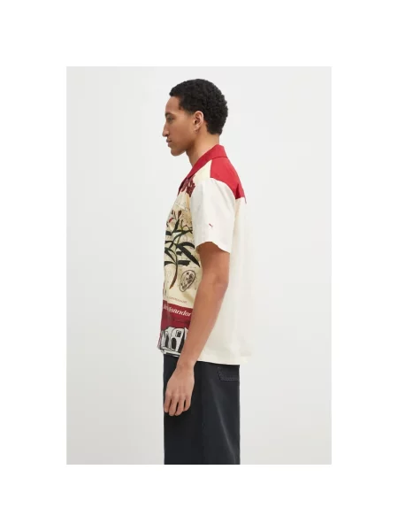Puma koszula PALAIS ARTISAN Shirt relaxed beżowy