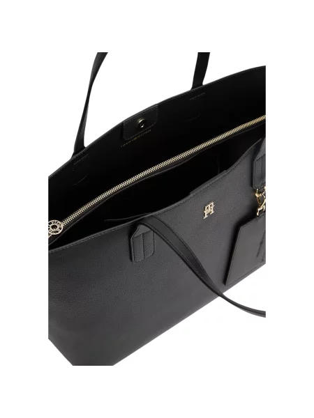 Tommy Hilfiger Geantă shopper TH ICON negru