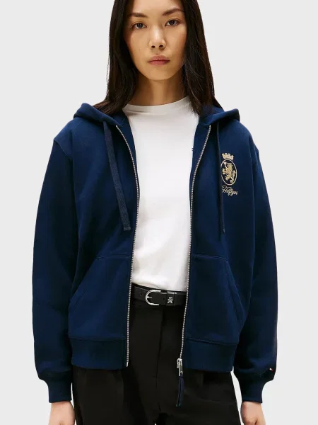 Толстовка Tommy Hilfiger синя