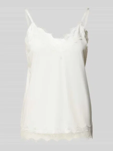 Bluzka Free/quent na ramiączkach biała