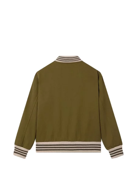 Kurtka bomber dziecięcy Golden Goose zielony