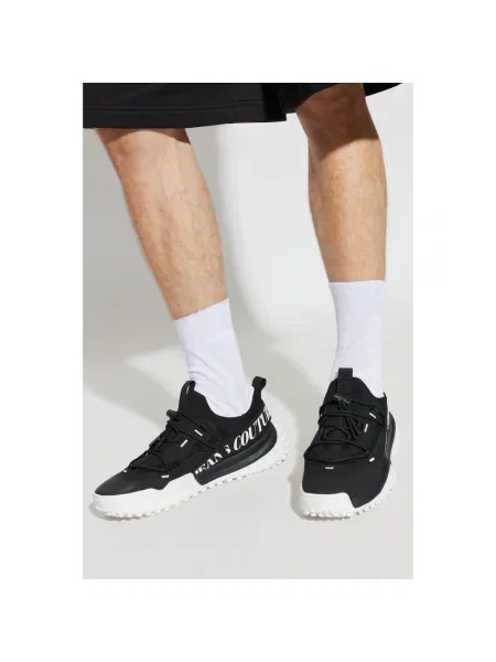 Sneakersy Versace Jeans Couture czarne