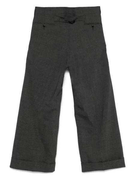 Pantaloni Random Identities de lână gri