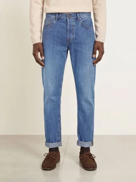 Dondup Džíny Icon Relax Regular Fit blue modré