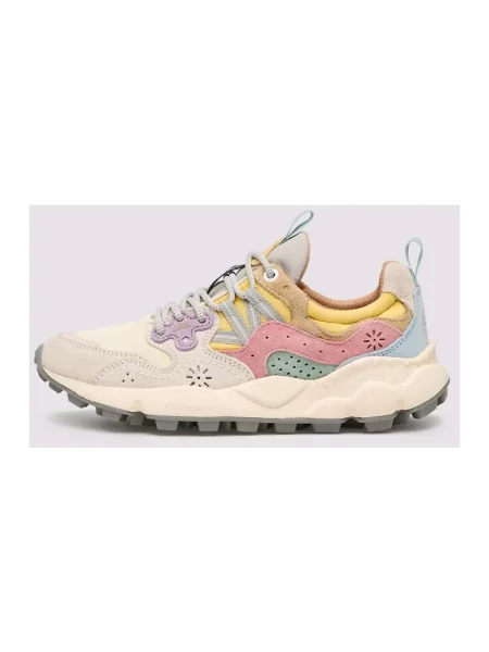 Sneakersy Flower Mountain zamszowe w kwiatki
