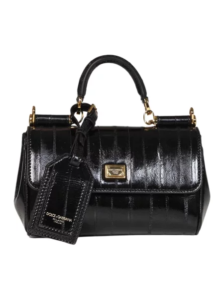 Torebka Dolce And Gabbana skórzana czarna